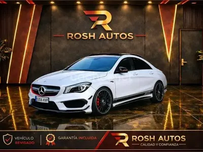 Usado Mercedes CLA45 AMG AMG 360 CV (264 kW) 2014 Blanco Berlina