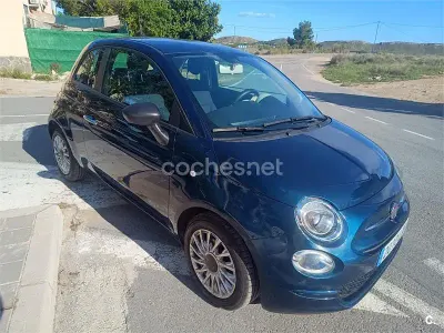 Usado Fiat 500 70 CV (51 kW) 2022 Azul Berlina
