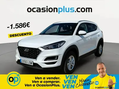 Usado Hyundai Tucson 132 CV (97 kW) 2020 Blanco SUV