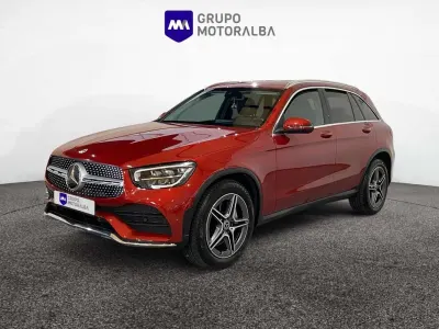 Usado Mercedes GLC220 194 CV (142 kW) 2021 Rojo SUV