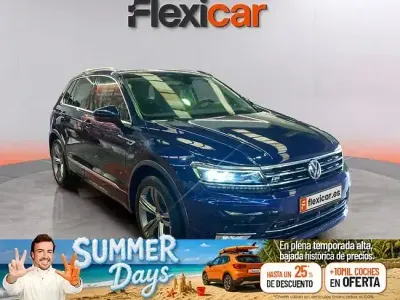 Usado VW Tiguan Sportline 150 CV (110 kW) 2017 Azul SUV
