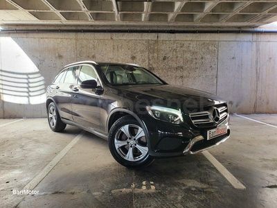 Usado Mercedes GLC220 170 CV (125 kW) 2015 Negro SUV