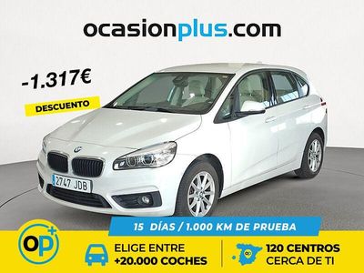 Blanco Usado 2015 BMW 218 Active Tourer Monovolumen | 16.463 € (Caro)