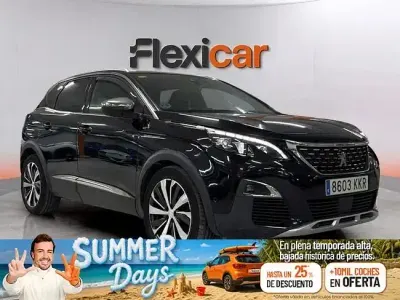 Usado Peugeot 3008 GT 180 CV (132 kW) 2018 Negro SUV