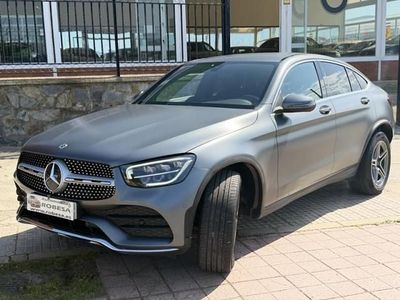 Usado Mercedes GLC220 194 CV (142 kW) 2021 Gris / plata Coupe