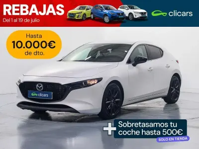 Usado Mazda 3 Homura-Line 122 CV (89 kW) 2022 Blanco Utilitario