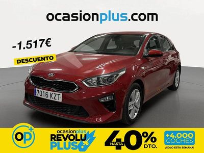Usado Kia Ceed 120 CV (88 kW) 2019 Rojo Utilitario
