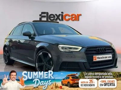 Usado Audi A3 Sportback 150 CV (110 kW) 2018 Gris Utilitario