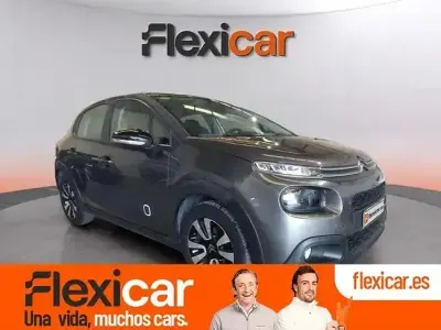 Usado Citroën C3 Feel 99 CV (72 kW) 2018 Gris Utilitario