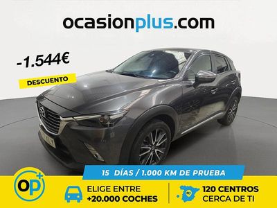 Usado Mazda CX-3 Luxury 105 CV (77 kW) 2018 Gris SUV