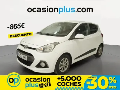 Usado Hyundai i10 GO! 87 CV (63 kW) 2016 Blanco Utilitario