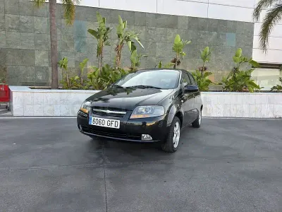 Usado Chevrolet Kalos SE 94 CV (69 kW) 2008 Negro Berlina