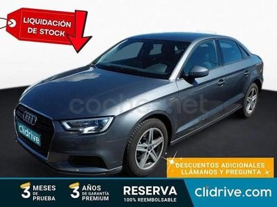 Usado Audi A3 Premium 150 CV (110 kW) 2020 Gris / plata Berlina
