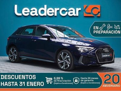 Azul Usado 2021 Audi A3 Sportback e-tron S-Line Utilitario | 28.900 € (Un poco caro)