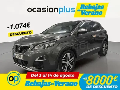 Usado Peugeot 3008 GT 180 CV (132 kW) 2017 Gris / plata SUV