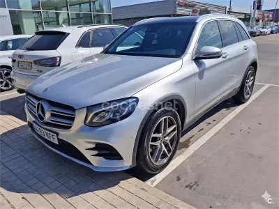 Usado Mercedes GLC250 AMG line 204 CV (150 kW) 2017 Blanco SUV