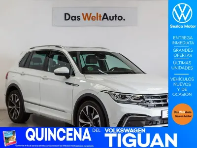 Usado VW Tiguan R-line 150 CV (110 kW) 2022 Blanco SUV