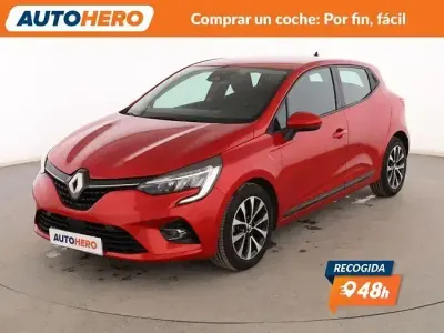 Usado Renault Clio Intens 91 CV (66 kW) 2021 Rojo Utilitario