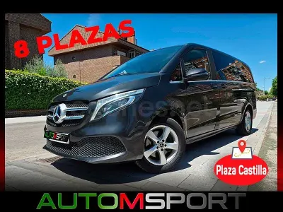 Usado Mercedes V250 Avantgarde 190 CV (139 kW) 2020 Negro Monovolumen