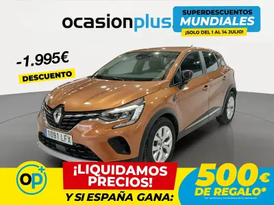 Usado Renault Captur Intens 95 CV (69 kW) 2020 Naranja SUV