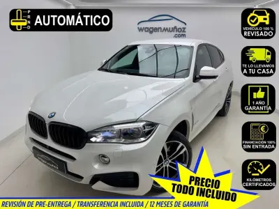 Käytetty BMW X6 313 HP (230 kW) 2018 Valkoinen Katumaasturi