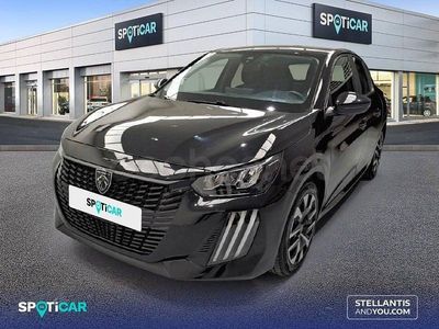 Negro Usado 2023 Peugeot 208 Active Utilitario | 13.800 € (Precio justo)