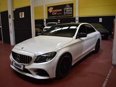 Usado Mercedes C200 184 CV (135 kW) 2019 Blanco Berlina
