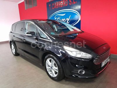Negro Usado 2016 Ford S-MAX Titanium Monovolumen | 16.990 € (Un poco caro)