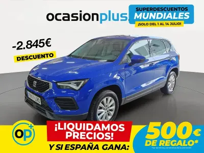 Usado Seat Ateca Reference 116 CV (85 kW) 2021 Azul SUV