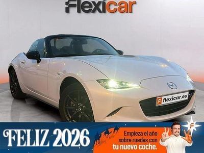 Blanco Usado 2017 Mazda MX5 Style+ Descapotable | 22.290 € (Precio justo)