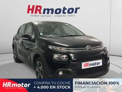 Usado Citroën C3 Feel 110 CV (80 kW) 2020 Negro Utilitario