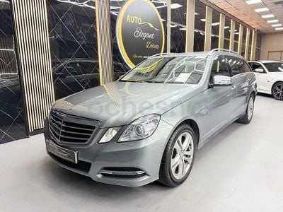 Usado Mercedes E250 Avantgarde 204 CV (150 kW) 2011 Gris / plata Familiar