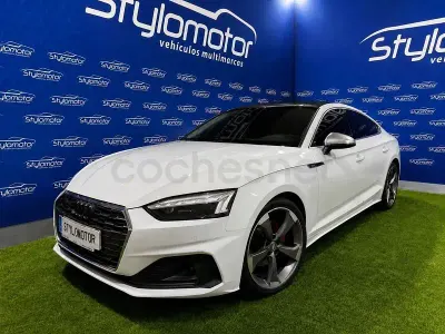Usado Audi A5 Sportback S-Line 163 CV (119 kW) 2021 Blanco Utilitario