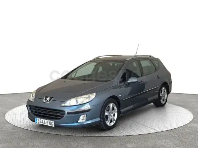 Usado Peugeot 407 136 CV (100 kW) 2007 Azul Familiar