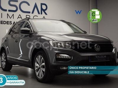 Gris / plata Usado 2021 VW T-Roc Advance SUV | 24.900 € (Precio justo)