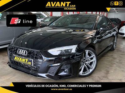 Usado Audi A5 S-Line 204 CV (150 kW) 2020 Negro Coupe