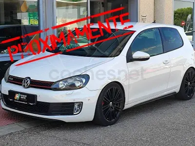 Usado VW Golf VI GTI 210 CV (154 kW) 2009 Blanco Utilitario