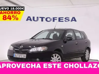 Usado Nissan Almera Visia 98 CV (72 kW) 2006 Negro Utilitario