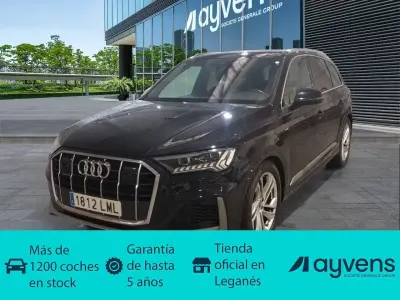 Begagnad Audi Q7 S-Line 286 HK (210 kW) 2021 Svart SUV