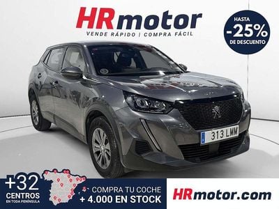Usado Peugeot 2008 Active 101 CV (74 kW) 2021 Gris SUV