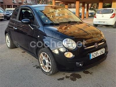 Usado Fiat 500 Sport 75 CV (55 kW) 2010 Negro Berlina