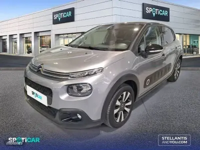 Usado Citroën C3 PureTech 110 CV (80 kW) 2020 Gris Utilitario