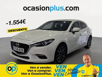 Usado Mazda 3 Edition 120 CV (88 kW) 2017 Blanco