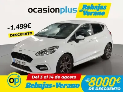 Usado Ford Fiesta ST-Line 125 CV (91 kW) 2020 Blanco Utilitario