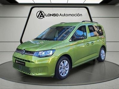 Usado VW Caddy 102 CV (75 kW) 2021 Verde Monovolumen