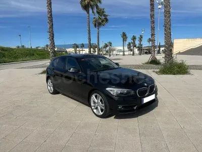 Käytetty BMW 118 Sport Line 136 HP (100 kW) 2019 Musta Viistoperä