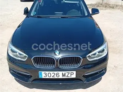 Usado BMW 116 109 CV (80 kW) 2018 Negro Utilitario