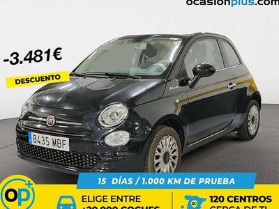 Usado Fiat 500C Dolcevita 71 CV (52 kW) 2022 Negro Descapotable