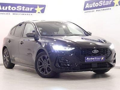 Usado Ford Focus ST-Line 125 CV (91 kW) 2023 Negro Berlina