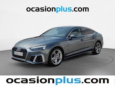 Usado Audi A5 S-Line 265 CV (194 kW) 2021 Gris Coupe